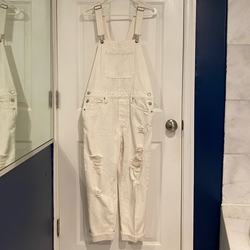 Lucky Brand Boyfriend Overalls